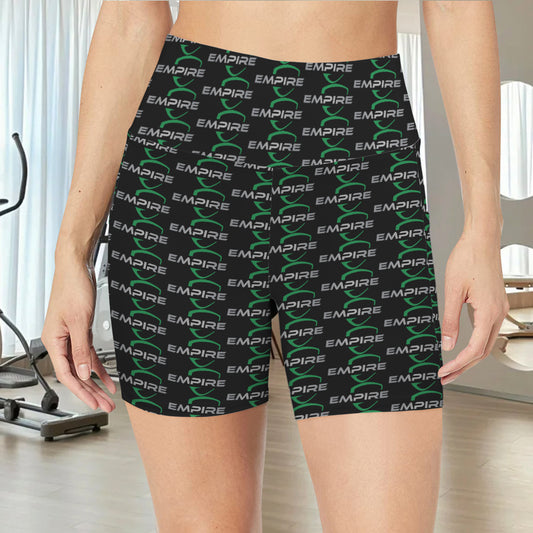 High Waist Deep Pockets Yoga Shorts